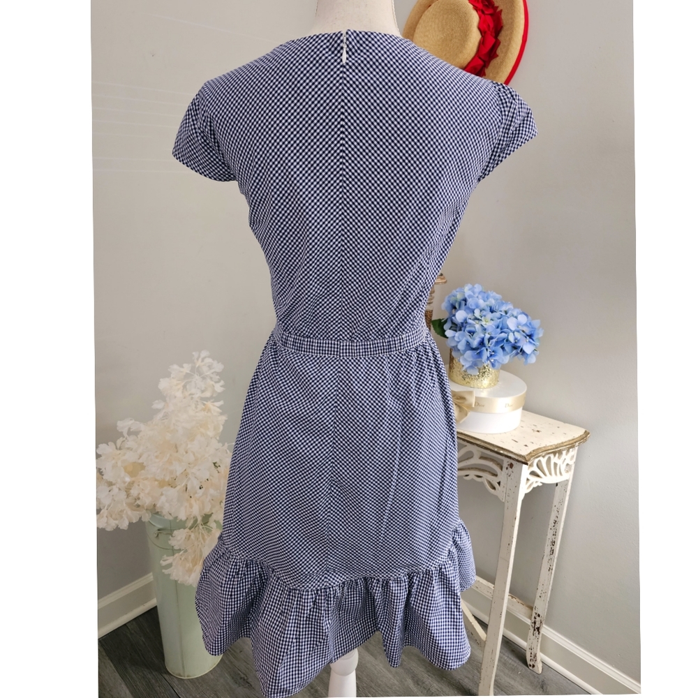J. Crew Gingham Dress - Picture 2 of 9